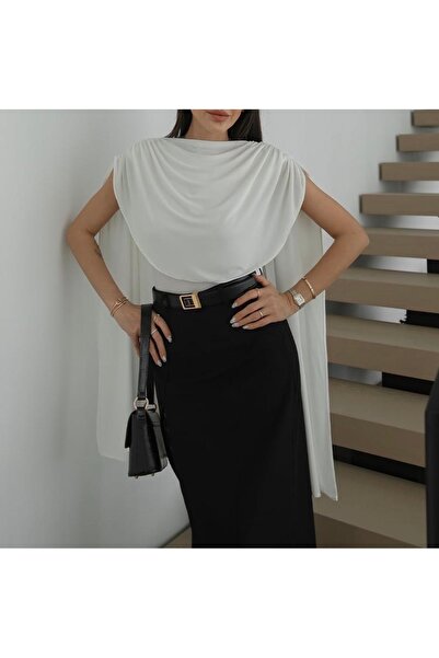 Butik Μπλούζα κορμάκι με λεπτομέρεια στο γιακά