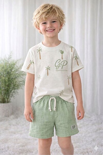 ESLA KİDS Καλοκαιρινό Σετ αγοριού τοπ και κάτω