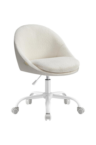 SONGMICS Επενδυμένη καρέκλα γραφείου σε στυλ Σέρπα, ρυθμιζόμενου ύψους, περισ...