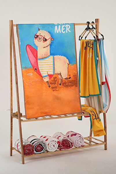moris home DIGITAL PRINTED 65x130 FIBERROPE CHILDREN'S BEACH TOWEL