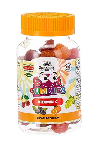 Sunshine Nutrition Cool Gummies Vitamin C 60'S