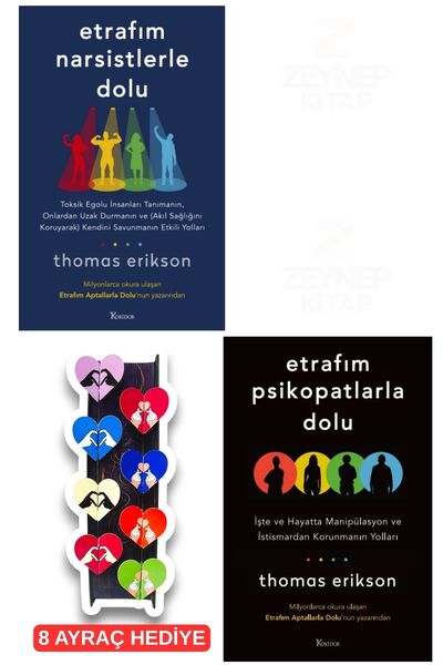 Koridor Yayıncılık Etrafım Narsistlerle-Psikopatlarla Dolu 2 Kitap Set- 8'li ...