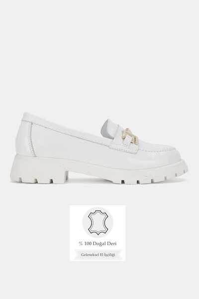 TUNAELLİ ΓΥΝΑΙΚΕΙΑ ΛΕΥΚΑ ΠΑΠΟΥΤΣΙΑ ΑΠΟ ΓΝΗΣΙΟ ΦΥΣΙΚΟ ΔΕΡΜΑ, ΜΕΓΕΘΟΣ 36-41, ΚΑ...