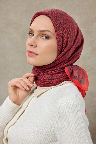 Silk Home Φουλάρι Λυοσέλ με Σχέδιο Λαβύρινθος - 6424