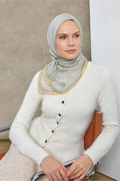 Silk Home Φουλάρι Λυοσέλ με Σχέδιο Λαβύρινθος - 6425-09