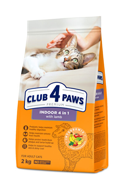 Club4Paws Hrana uscata Club 4 Paws Premium Indoor pentru pisici adulte - cu m...