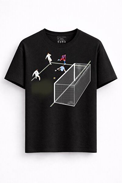 Rabona Fashion تي شيرت/سويت شيرت/هودي بتصميم "لمسة النهاية - لحظة الهدف الأسط...