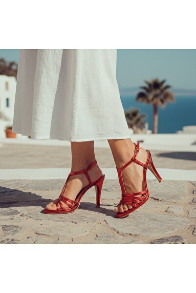 OEM Γυναικεία πέδιλα με τακούνι, κομψά, μινιμαλιστικά, ευέλικτο μοντέλο, από ...