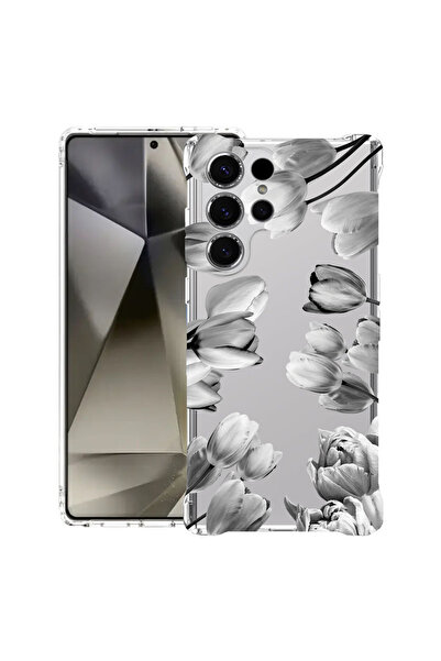 bestcase Αντικραδασμική Θήκη για Samsung Galaxy S22 Ultra, Φλοράλ - Μαύρη Του...