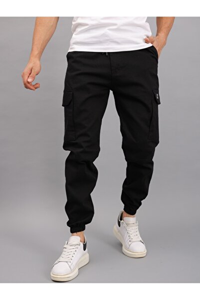 YXC Trend Maker Ανδρικό παντελόνι Jogger Ποιότητας Cotton Lycra Cargo με ελασ...