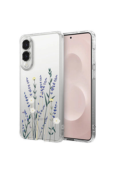 bestcase Αντικραδασμική Θήκη για Samsung Galaxy S25 Edge, Φλοράλ - Μινιμαλιστ...