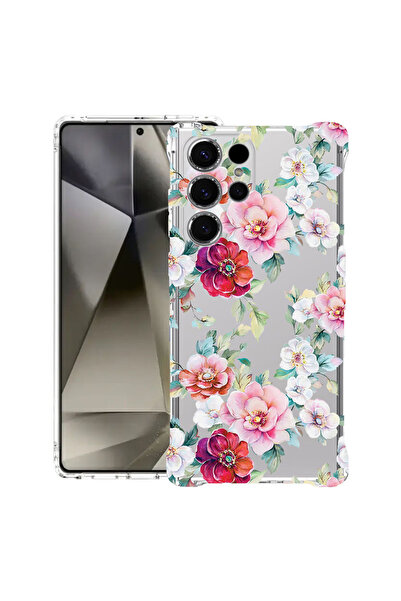 bestcase Αντικραδασμική Θήκη για Samsung Galaxy S22 Ultra, Φλοράλ - Σχέδιο Κα...