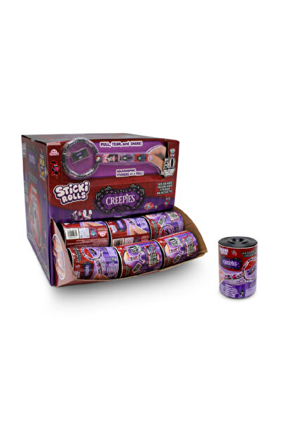Sticki Rolls كبسولة فرقة كريبيز - ملصقات، طقم أساور، خرز وتمائم، مجموعة قابلة...