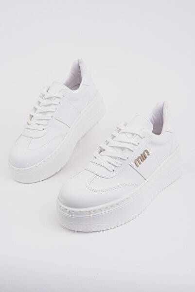 Madam Tarz ŞNZ-K16 Αθλητικά παπούτσια με χοντρή σόλα και αγκράφα