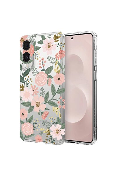 bestcase Αντικραδασμική Θήκη για Samsung Galaxy S25 Edge, Φλοράλ - Σχέδιο Λωτ...