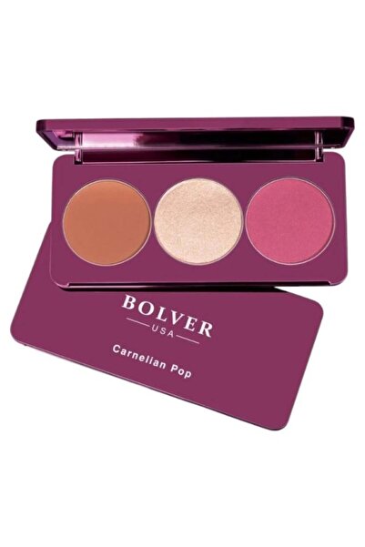 Bolver باليت اضاءة ثلاثية 9جرام Carnelian Pop