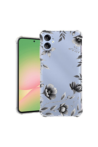 bestcase Αντικραδασμική Θήκη για Samsung Galaxy A06 5G, Μαύρο Φλοράλ, 1997853...