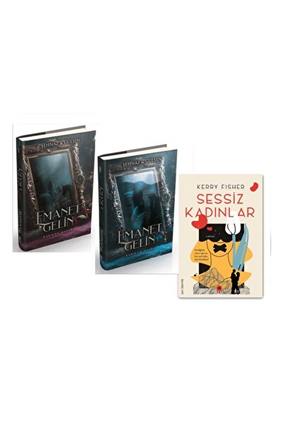 lapis kitap Emanet Gelin 1 - 2 (2 Kitap) Ciltli - Sessiz Kadınlar Kitabı Hediye
