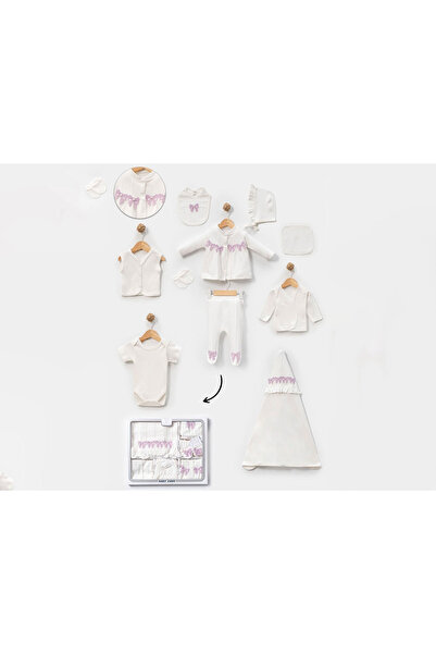 Rise Raba 10-Piece Girls' Hospital Outfit Set with Bow Detail