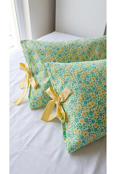 kesenegore 2 τεμάχια Μαξιλαροθήκες από βαμβακερό ύφασμα με λουλουδάτο σχέδιο ...