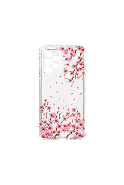 bestcase Αντικραδασμική Θήκη για Samsung Galaxy A52, Φλοράλ - Ροζ Άνθος Κερασ...