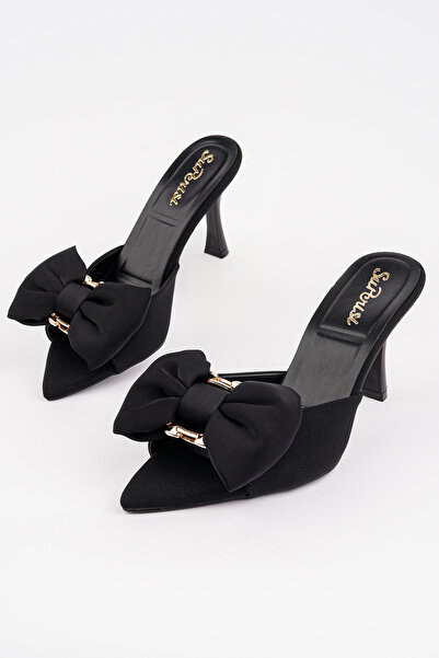 Madam Tarz Mules - Μαύρο - Απογευματινό / Καθημερινό
