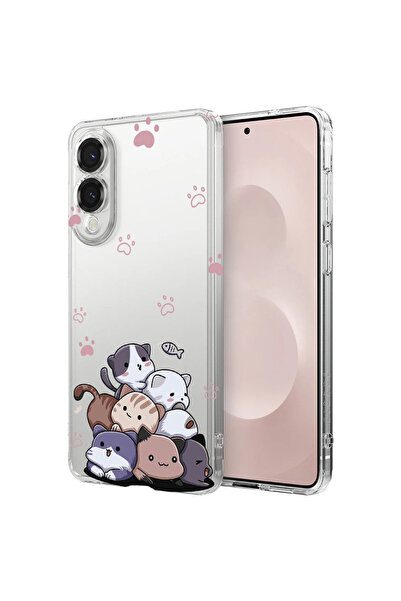 bestcase Противоударен калъф за Samsung Galaxy S25 Edge, Бебешки котенца, 198...