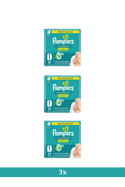 Pampers حفاضات الأطفال حزمة اقتصادية للمواليد الجدد