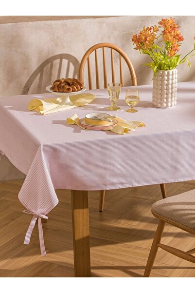 LC Waikiki LCW HOME Çizgi Desenli Masa Örtüsü 140x180 cm
