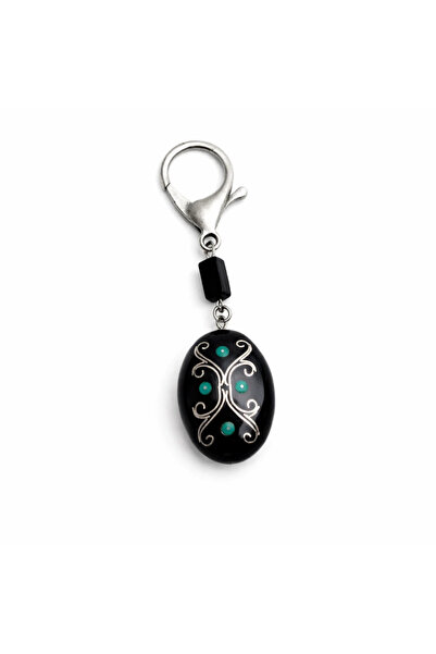 HÜNERTAŞ Oltu Taşı Gentleman Keychain