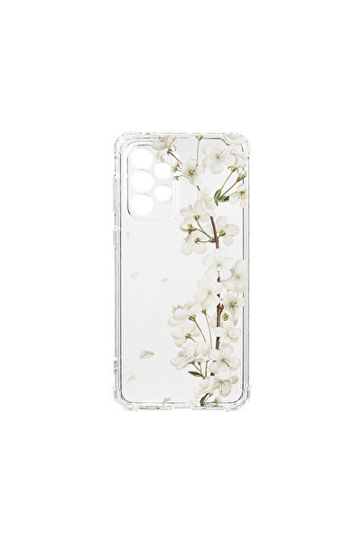bestcase Αντικραδασμική Θήκη για Samsung Galaxy A52, Φλοράλ - Αισθητικό Λευκό...