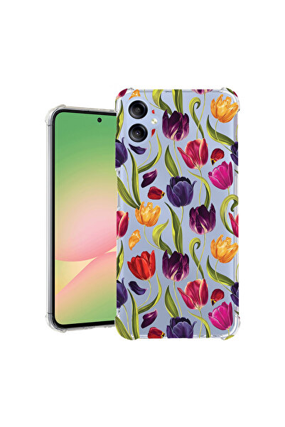 bestcase Αντικραδασμική Θήκη για Samsung Galaxy A07, Φλοράλ - Σχέδιο Τουλίπας...