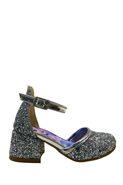 Tuğba Ortopedi 312 Παπούτσια βραδινής φόρεμα για κορίτσια με ασημένια παγιέτα...
