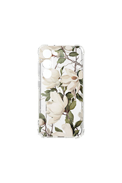 bestcase Αντικραδασμική Θήκη για Samsung Galaxy S23, Ανθισμένο Σχέδιο Μανόλια...