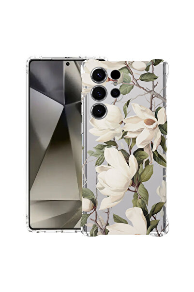 bestcase Αντικραδασμική Θήκη για Samsung Galaxy S22 Ultra, Ανθισμένο Σχέδιο Μ...