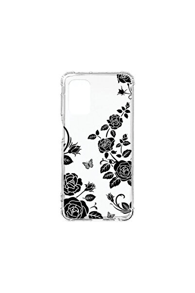 bestcase Husă antișoc pentru Samsung Galaxy S20 FE, Floral - Trandafir Negru,...