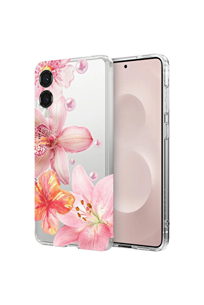 bestcase Αντικραδασμική Θήκη για Samsung Galaxy S25 Edge, Φλοράλ - Αισθητική ...