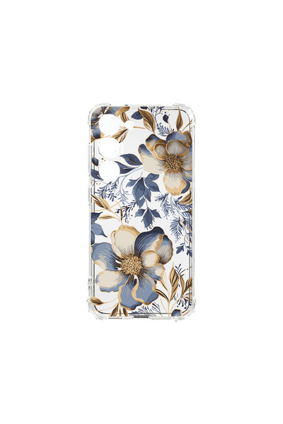 bestcase Husă antișoc pentru Samsung Galaxy S21 FE, Florală - Husă cu flori d...