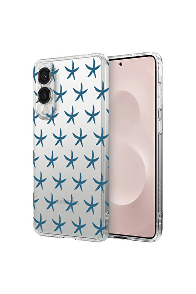 bestcase Αντικραδασμική Θήκη για Samsung Galaxy S25 Edge, Χαριτωμένο Θαλάσσιο...