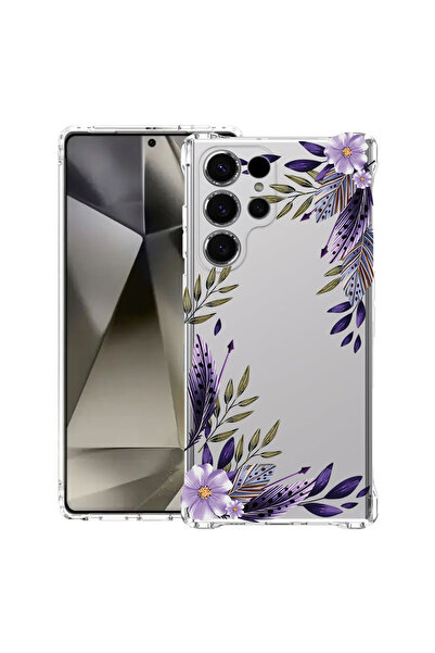 bestcase Αντικραδασμική Θήκη για Samsung Galaxy S23 Ultra, Φλοράλ - Λεβάντα, ...