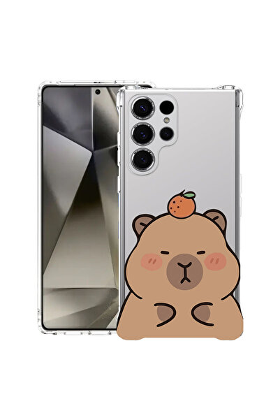 bestcase Αντικραδασμική Θήκη για Samsung Galaxy S23 Ultra, Χαριτωμένη Καπιμπά...