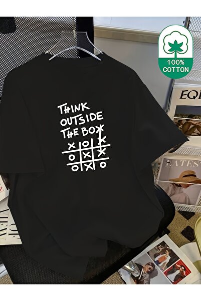 yiou trendy clothing تي شيرت رجالي أسود برقبة دائرية مع طباعة "Break Free fro...