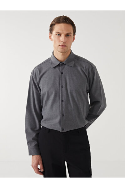LC Waikiki Relaxed Fit Long Sleeve Men's Shirt