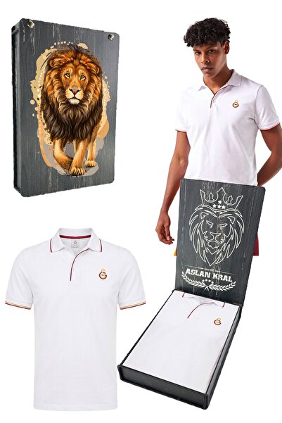 Galatasaray T-Shirt - Λευκό - Κανονική εφαρμογή