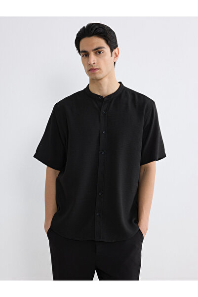 LC Waikiki Regular Fit Grandad Collar Men's Shirt