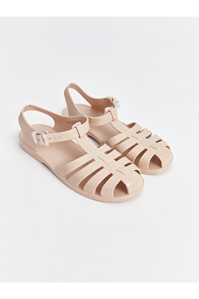LC Waikiki Closed Front Buckle Detail Women's Beach Sandals