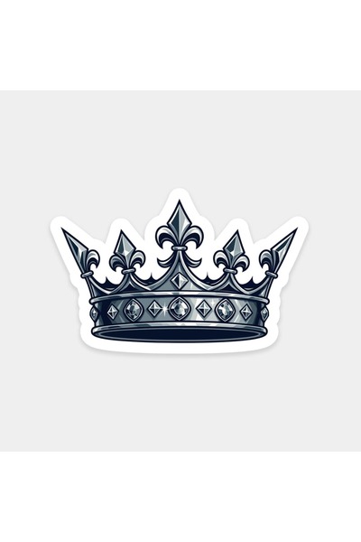 The Sticker Story. ملصق التاج الملكي