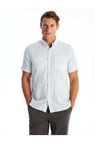 LC Waikiki Regular Fit Short Sleeve Men's Shirt