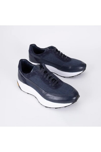 Trust Shoes D4200Y Men's Sneaker Sports Shoes – Genuine Leather & Suede Light...