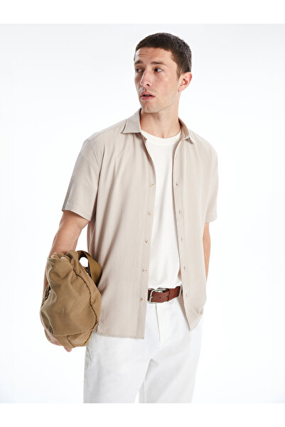 LC Waikiki Regular Fit Short Sleeve Men's Shirt